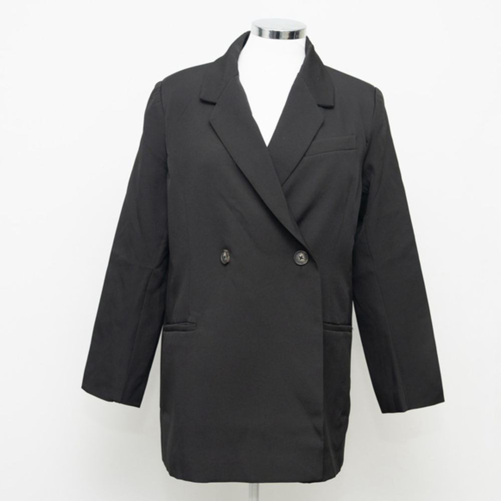 Steve Madden Black Double Breasted Blazer Size Small NWT